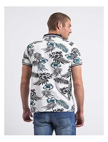 Polo manches courtes motifs PABANA