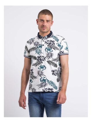 Polo manches courtes motifs PABANA