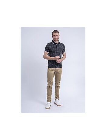 Polo manches courtes motifs PARUFINO