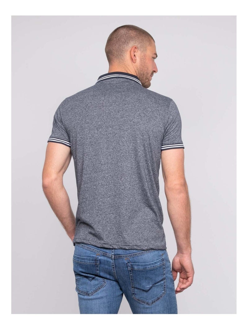 Polo manches courtes PILASOL Bleu marine - Kiabi