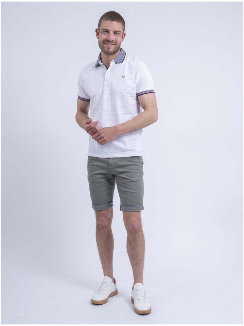 Polo manches courtes PIMALIK Blanc - Kiabi