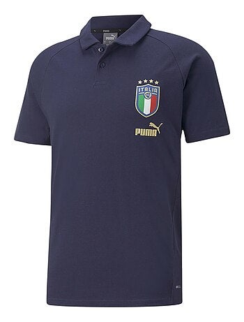Polo manches courtes 'Puma' 'FIGC Coach Casual' - Kiabi
