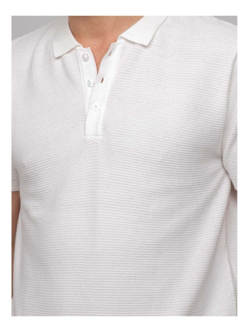 Polo manches courtes pur coton ARTAK - Kiabi