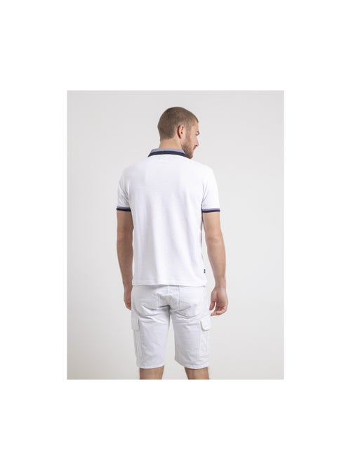 Polo manches courtes pur coton PEPANOLO - Kiabi