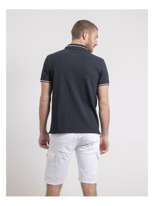 Polo manches courtes pur coton PEPILAN - Kiabi Polo manches courtes pur coton PEPILAN - Kiabi