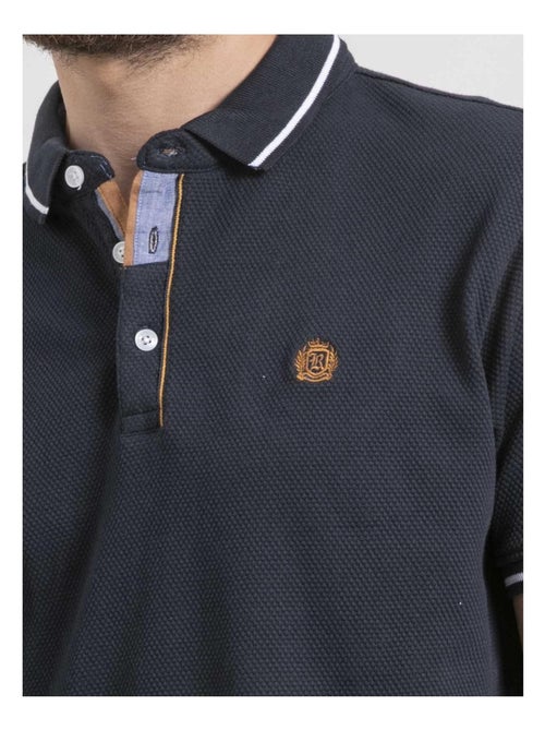 Polo manches courtes pur coton PEPILAN - Kiabi Polo manches courtes pur coton PEPILAN - Kiabi