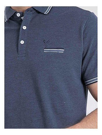 Polo manches courtes pur coton PIGUSTAVE