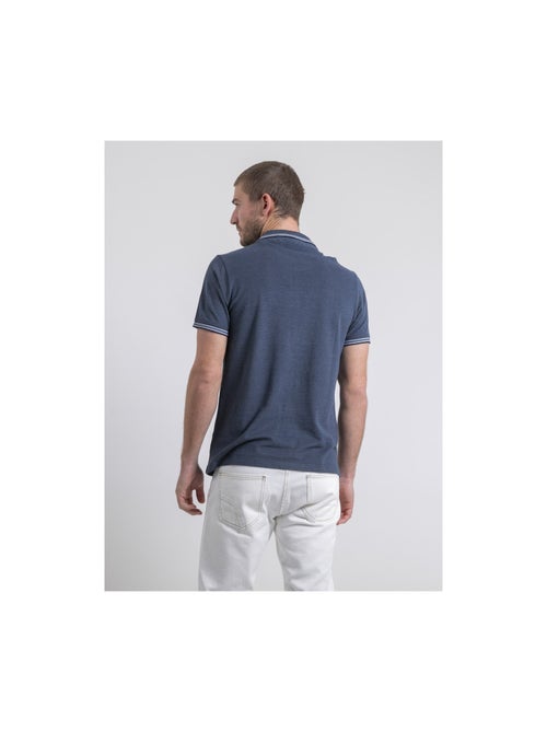 Polo manches courtes pur coton PIGUSTAVE - Kiabi