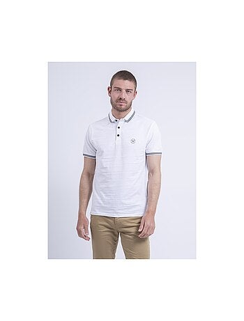Polo manches courtes pur coton PILIAS