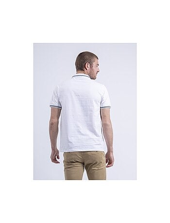 Polo manches courtes pur coton PILIAS