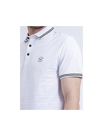 Polo manches courtes pur coton PILIAS