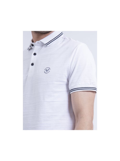 Polo manches courtes pur coton PILIAS - Kiabi