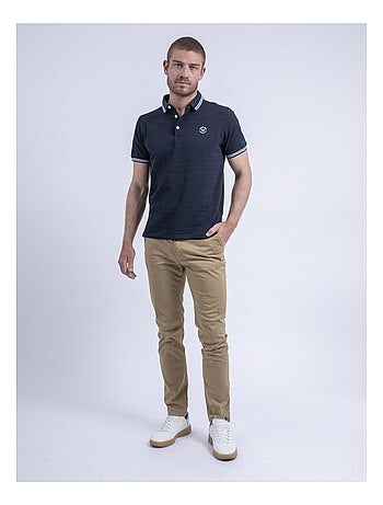 Polo manches courtes pur coton PILIAS