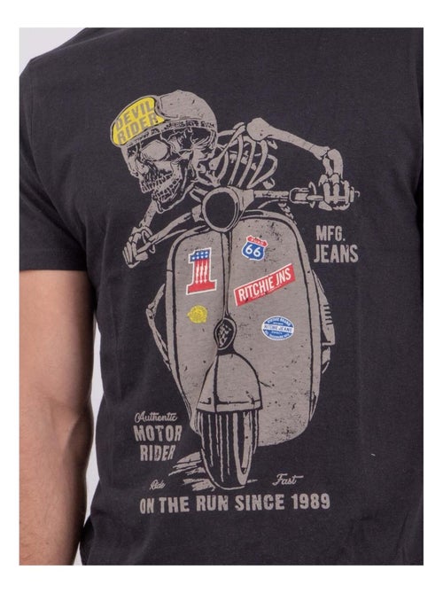 Polo manches courtes pur coton POUFASA - Kiabi