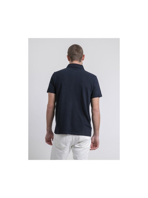Polo manches courtes pur coton POULOAN - Kiabi
