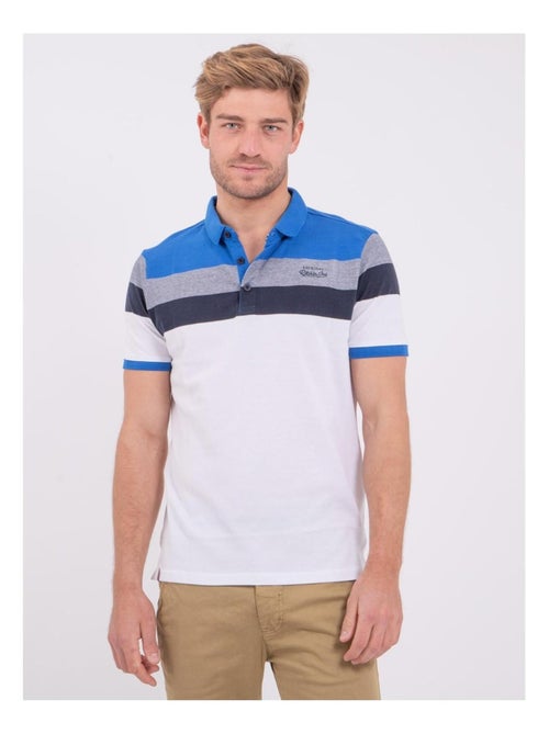 Polo manches courtes pur coton PROSID - Kiabi