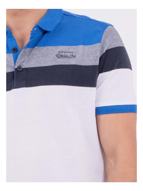Polo manches courtes pur coton PROSID - Kiabi