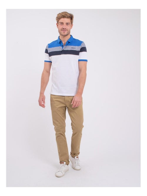 Polo manches courtes pur coton PROSID - Kiabi