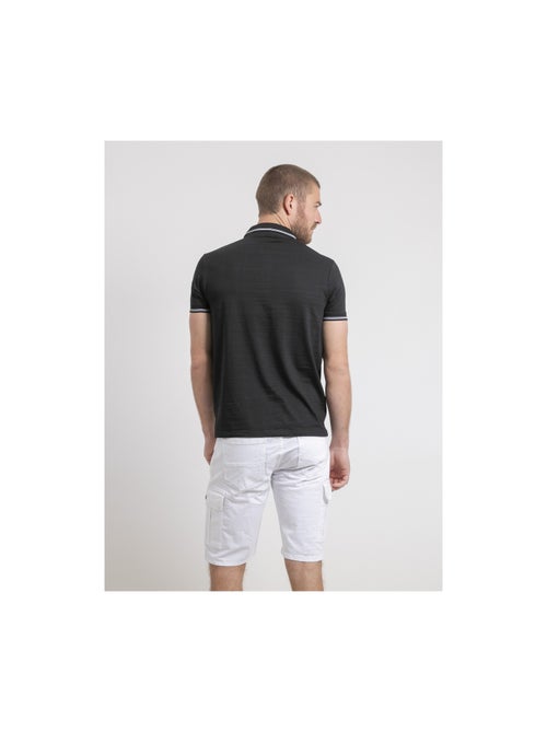 Polo manches courtes pur coton PWENN - Kiabi