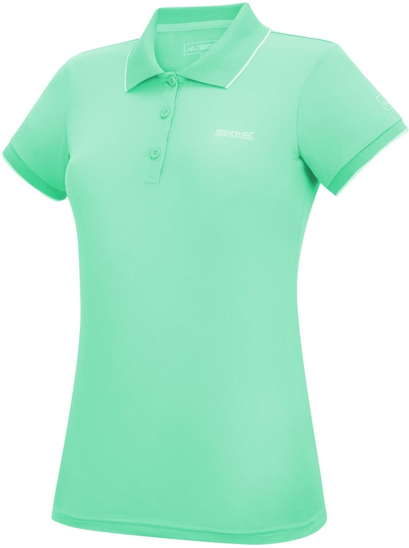 Polo manches courtes remex - regatta Bleu turquoise - Kiabi