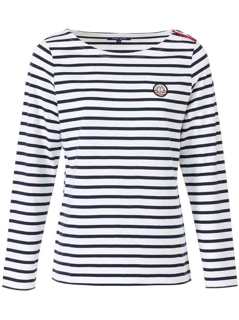 Polo manches courtes rouille Homme - Terre de Marins Bleu - Kiabi