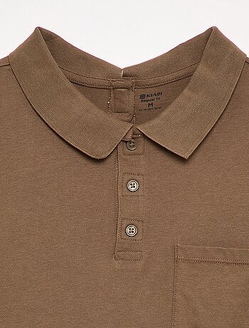 Polo manches longues - collection facile à enfiler
