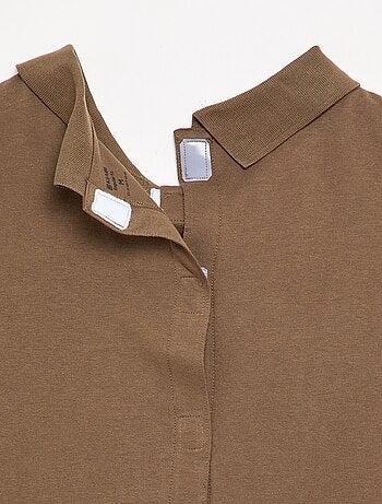 Polo manches longues - collection facile à enfiler