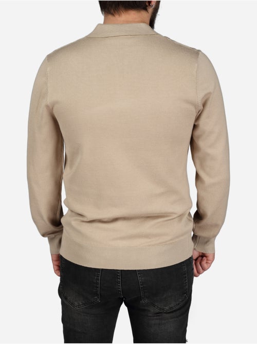 Polo manches longues - Frilivin - Kiabi