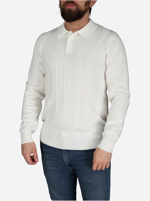 Polo manches longues - Frilivin - Kiabi