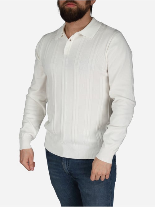 Polo manches longues - Frilivin - Kiabi