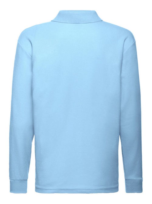 Polo manches longues - fruit of the loom - Kiabi Polo manches longues - fruit of the loom - Kiabi