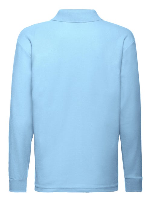 Polo manches longues - fruit of the loom - Kiabi Polo manches longues - fruit of the loom - Kiabi