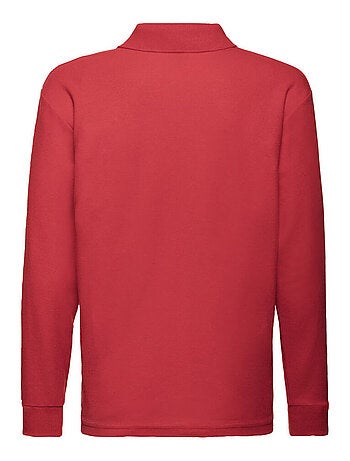 Fruit of the Loom - Polo manches longues