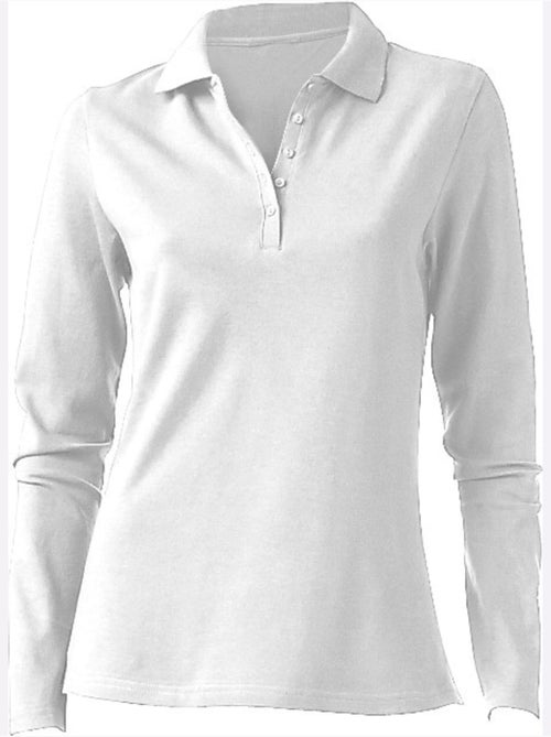 Polo Manches Longues - Taille Standard - helline - Kiabi