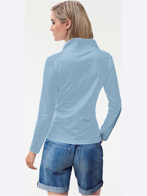 Polo Manches Longues - Taille Standard - Helline - Kiabi Polo Manches Longues - Taille Standard - Helline - Kiabi