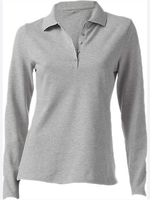 Polo Manches Longues - Taille Standard - helline - Kiabi