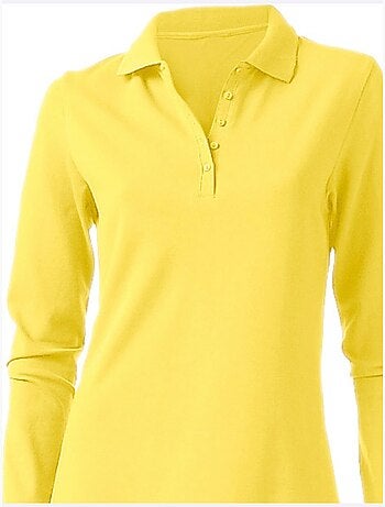 Polo Manches Longues - Taille Standard - Helline