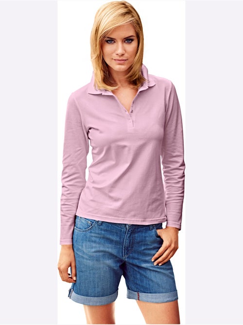 Polo Manches Longues - Taille Standard - helline - Kiabi