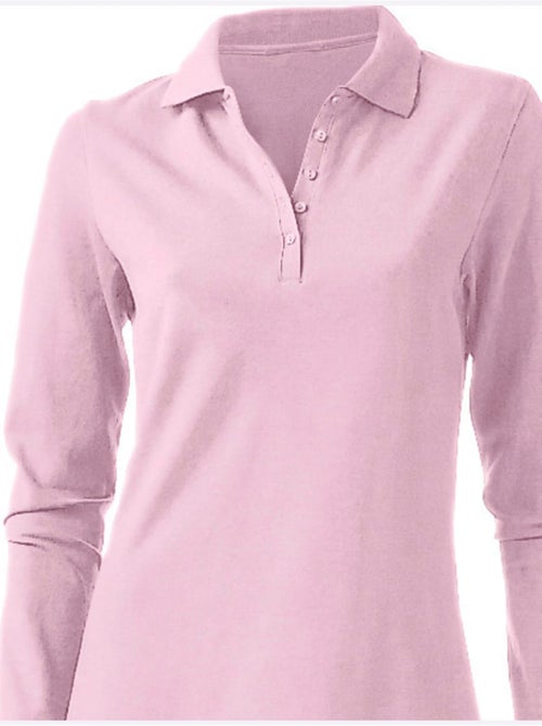 Polo Manches Longues - Taille Standard - helline - Kiabi