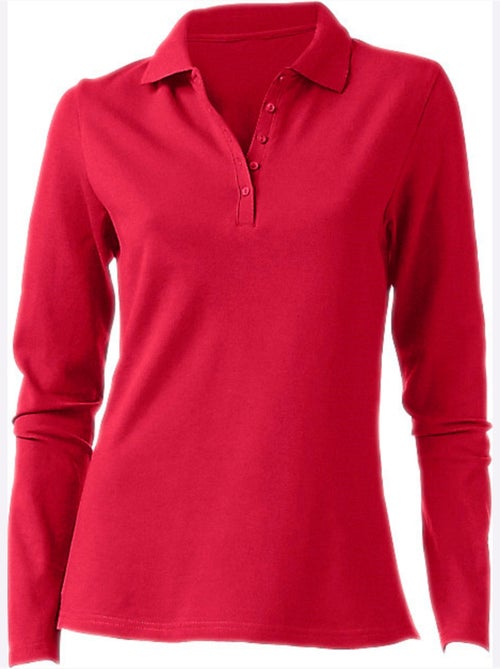 Polo Manches Longues - Taille Standard - helline - Kiabi