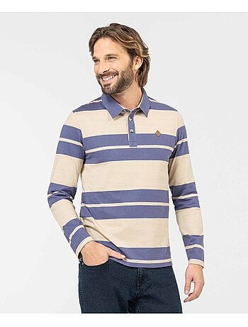Polo manches longues - Terre de Marins