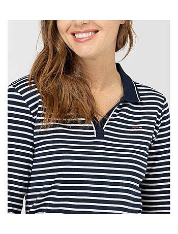 Polo manches longues - Terre de Marins