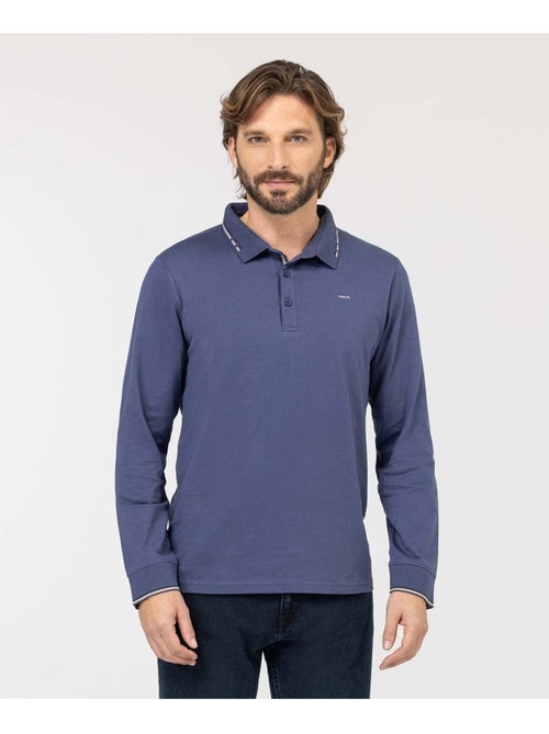Polo manches longues - Terre de Marins - Kiabi