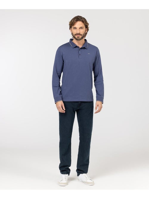 Polo manches longues - Terre de Marins - Kiabi