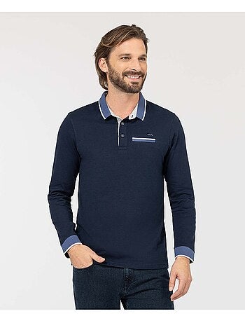 Polo manches longues - Terre de Marins