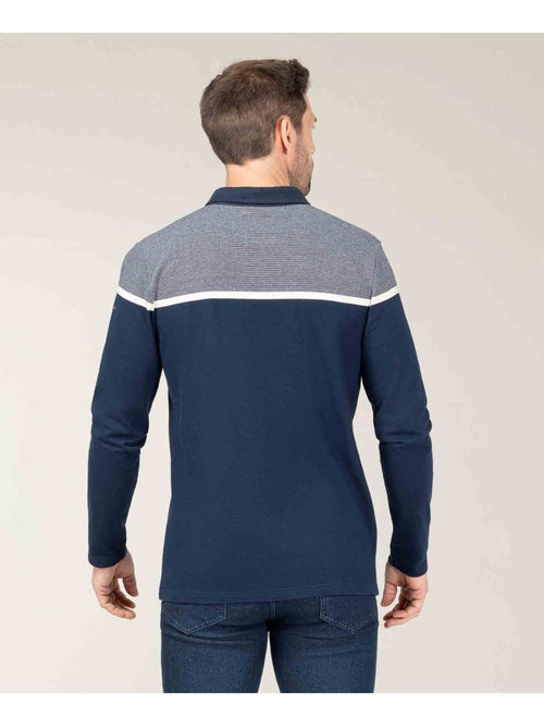 Polo manches longues - Terre de Marins - Kiabi