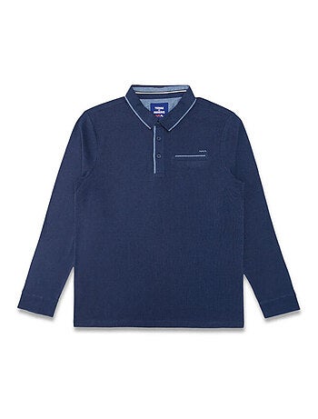 Polo manches longues - Terre de Marins