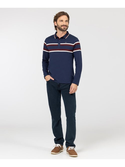 Polo manches longues - Terre de Marins - Kiabi