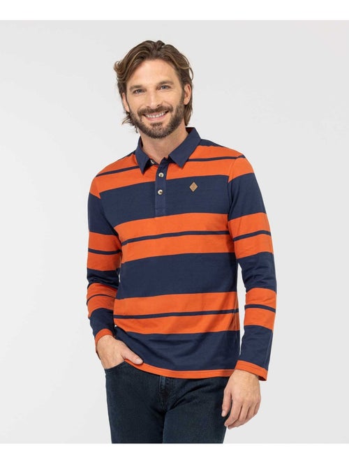 Polo manches longues - Terre de Marins - Kiabi