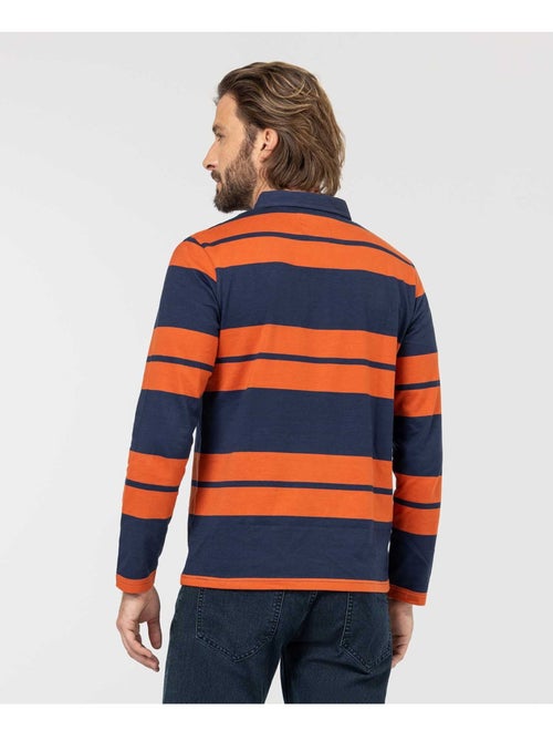 Polo manches longues - Terre de Marins - Kiabi